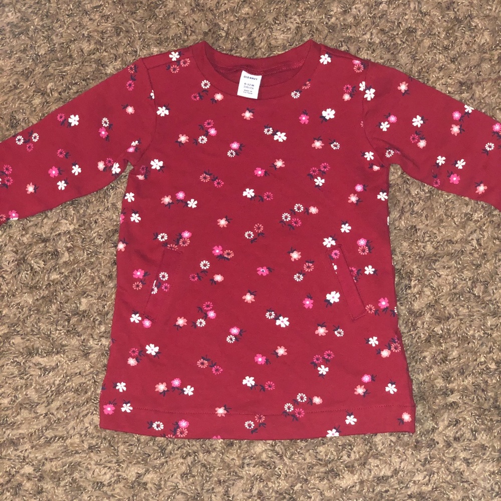 Long Sleeve Flower Shirt